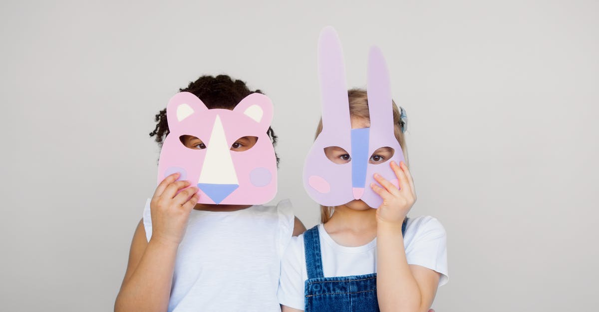 How to play Mine Little Pony Mod in Minecraft 1.12.2 - Two Kids Covering Their Faces With a Cutout Animal Mask How to play Mine Little Pony Mod in Minecraft 1.12.2 - Two Kids Covering Their Faces With a Cutout Animal Mask