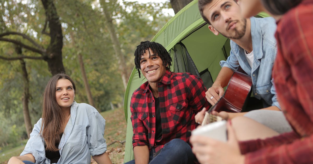 How to play parkour/adventure maps with a friend? - Group of young friends in casual clothes sitting on ground singing and playing guitar while spending time together on picnic How to play parkour/adventure maps with a friend? - Group of young friends in casual clothes sitting on ground singing and playing guitar while spending time together on picnic