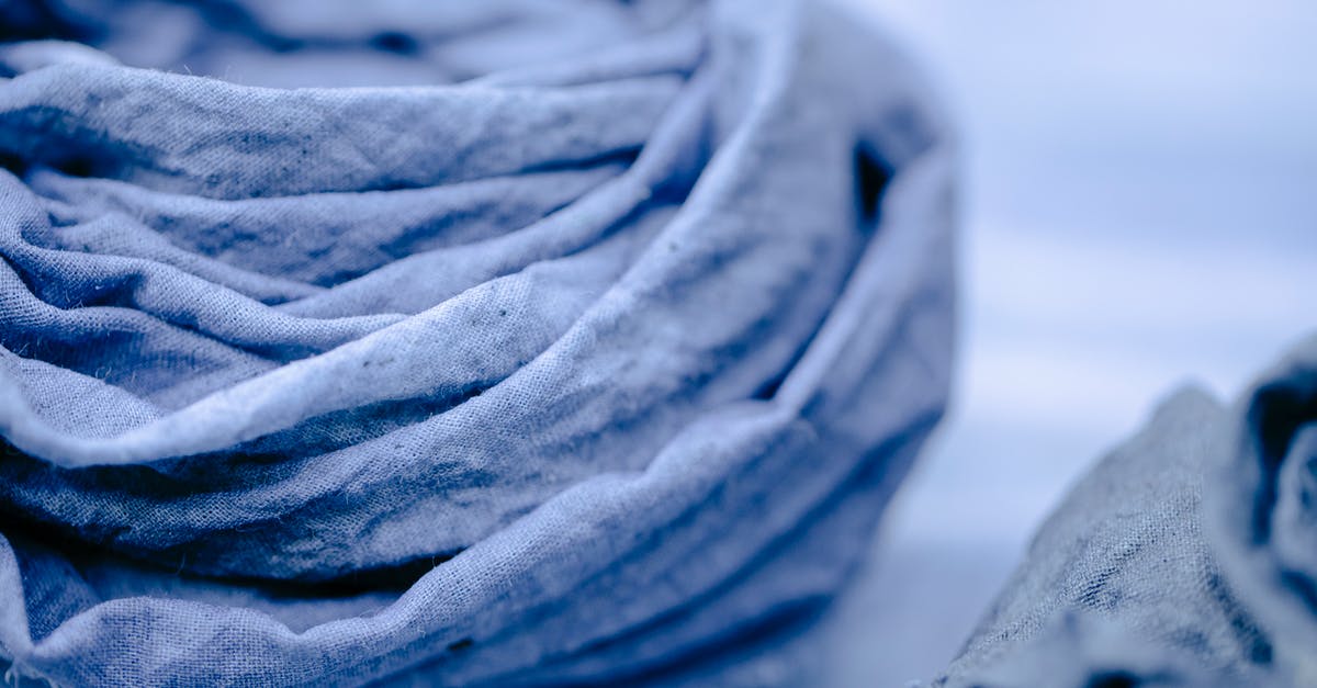 How to prioritize Fabrication over all else? - Crumpled cloth in light studio How to prioritize Fabrication over all else? - Crumpled cloth in light studio