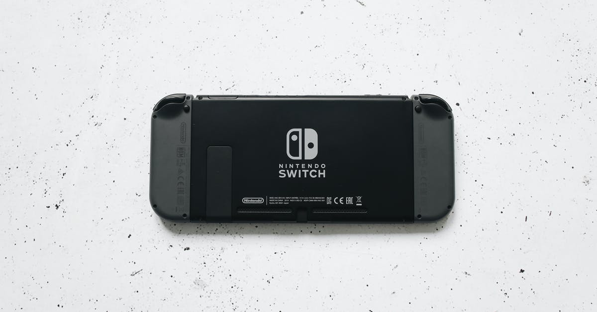 How to put add-ons on Minecraft for Nintendo Switch? - Back of Nintendo Switch on Marble Surface How to put add-ons on Minecraft for Nintendo Switch? - Back of Nintendo Switch on Marble Surface