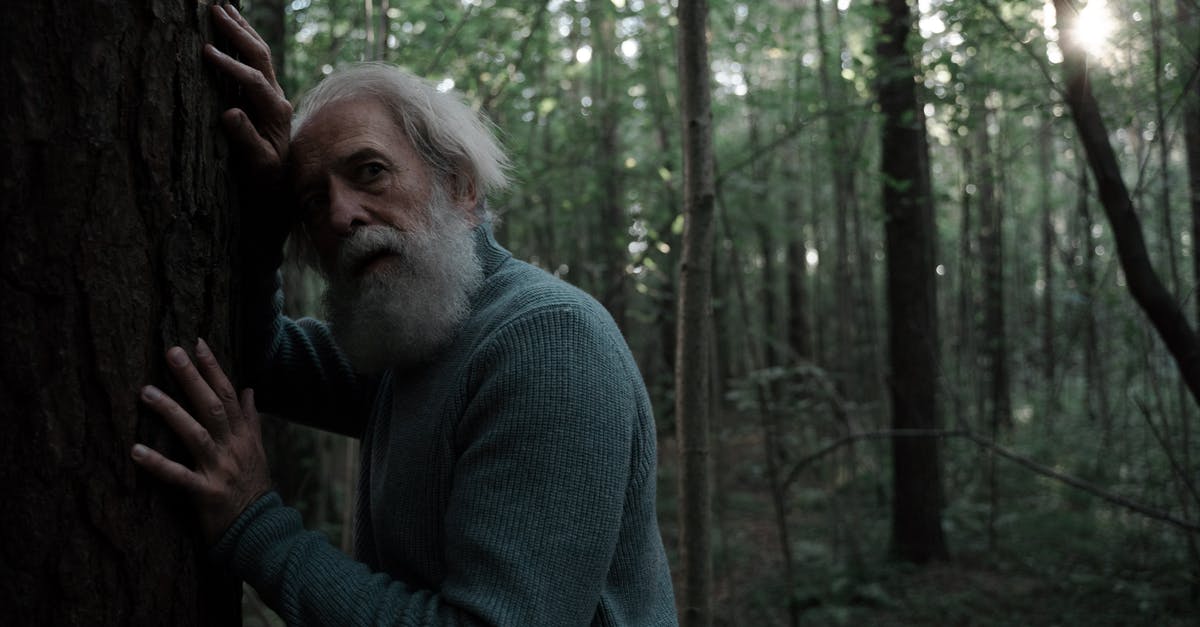 How to regain lost maximum health? - Man in Gray Sweater Standing Near Trees