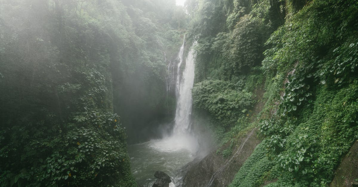 How to register to Destination Wakfu 2? - Wonderful Aling Aling Waterfall among lush greenery of Sambangan mountainous area on Bali Island