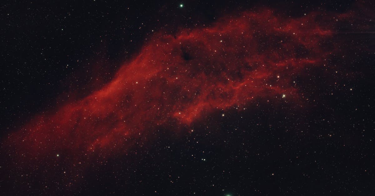 How to see all attributes of all duplicants? - Red and Black Galaxy Illustration