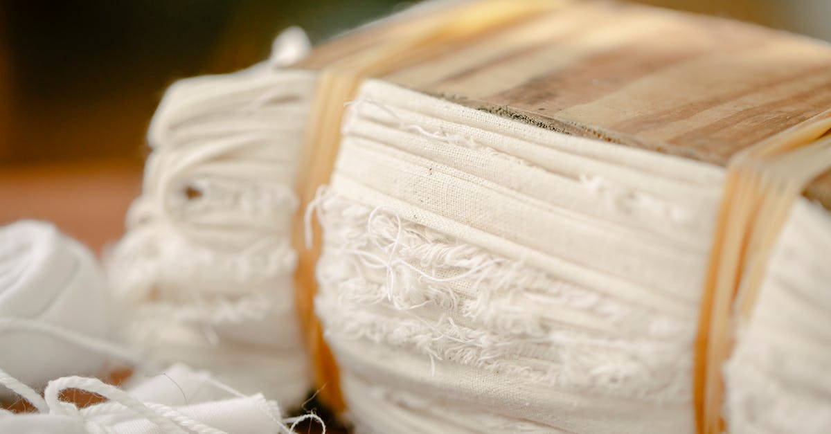 How to set up a private server for me and my friend? - Tied stack of natural textile on wooden table