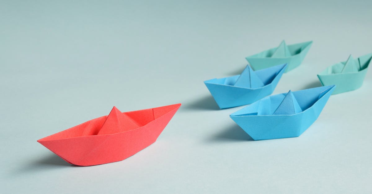 How to start with the most Health? - Paper Boats on Solid Surface