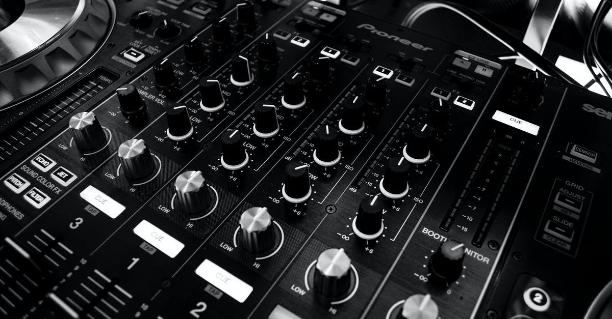 How to stop FEH from pausing my music when turning on - Black and Silver Mixing Board