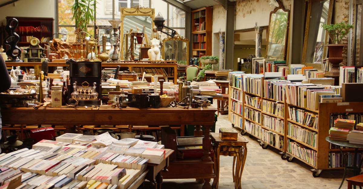 How to store items safely? - Books and Vintage Items inside a Store How to store items safely? - Books and Vintage Items inside a Store