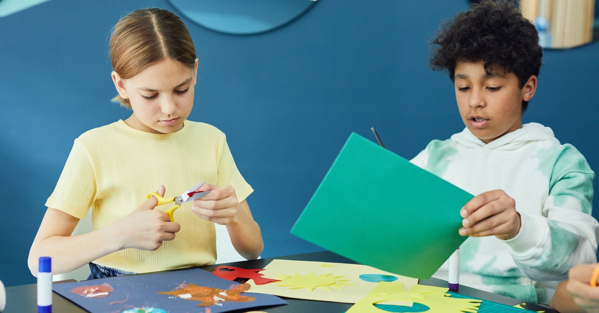 How to summon an invisible crafting table? - Children Doing an Art Project