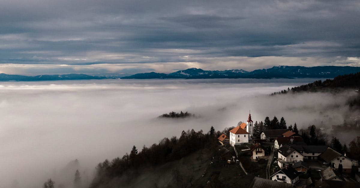 How to teleport after you've killed a villager? - View of a Village in a Forest