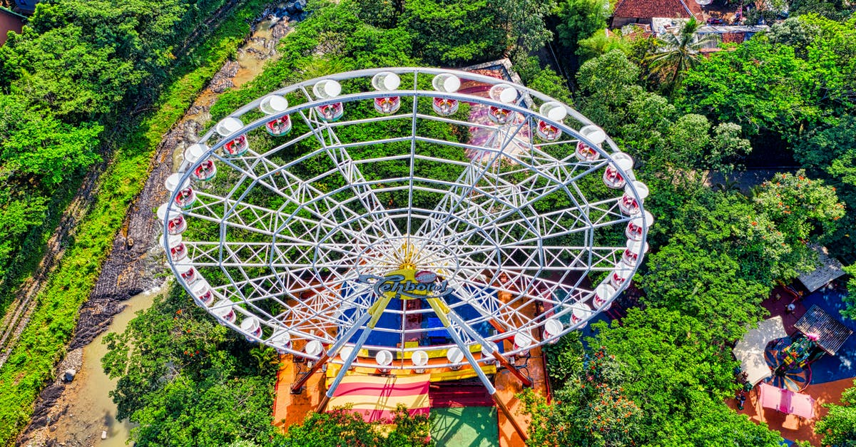 How to test for a player's height - Aerial Photography of White Ferris Wheel
