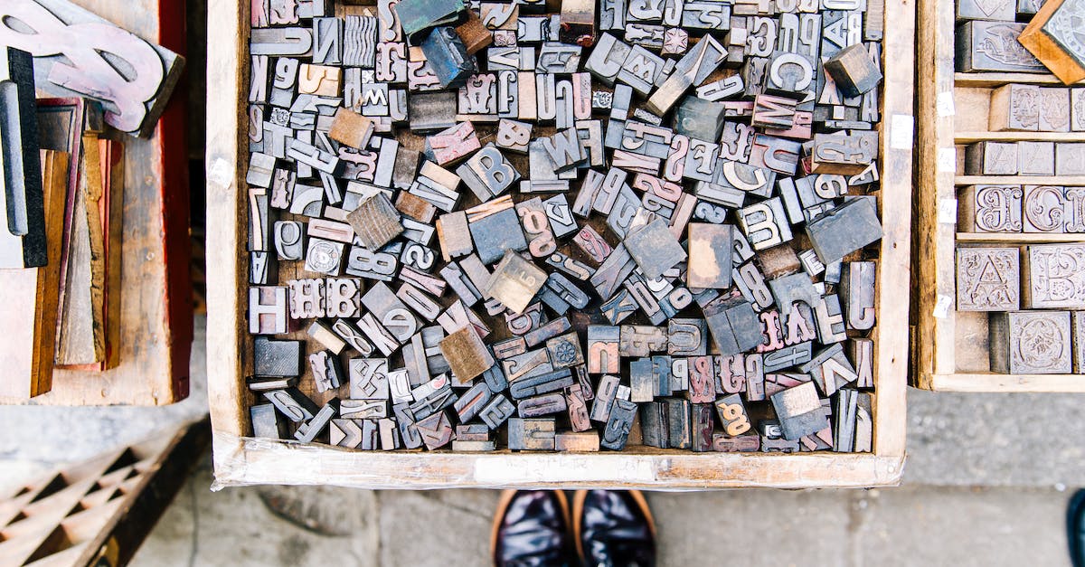 How to testfor blocks not people - Assorted Wooden Alphabets Inside the Crate