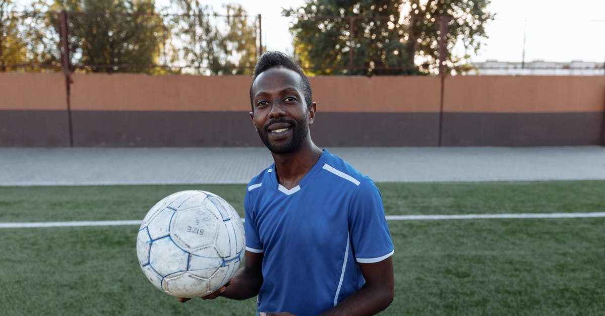 How to testfor player holding a a certain amount of specified item [duplicate] - Man in Blue Shirt Holding Soccer Ball Smiling 
