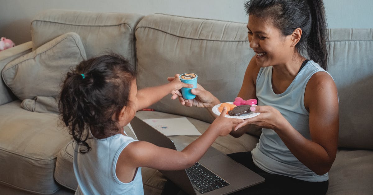 How to unlock the final game with each girl? - Cheerful mother and daughter with toy sweets