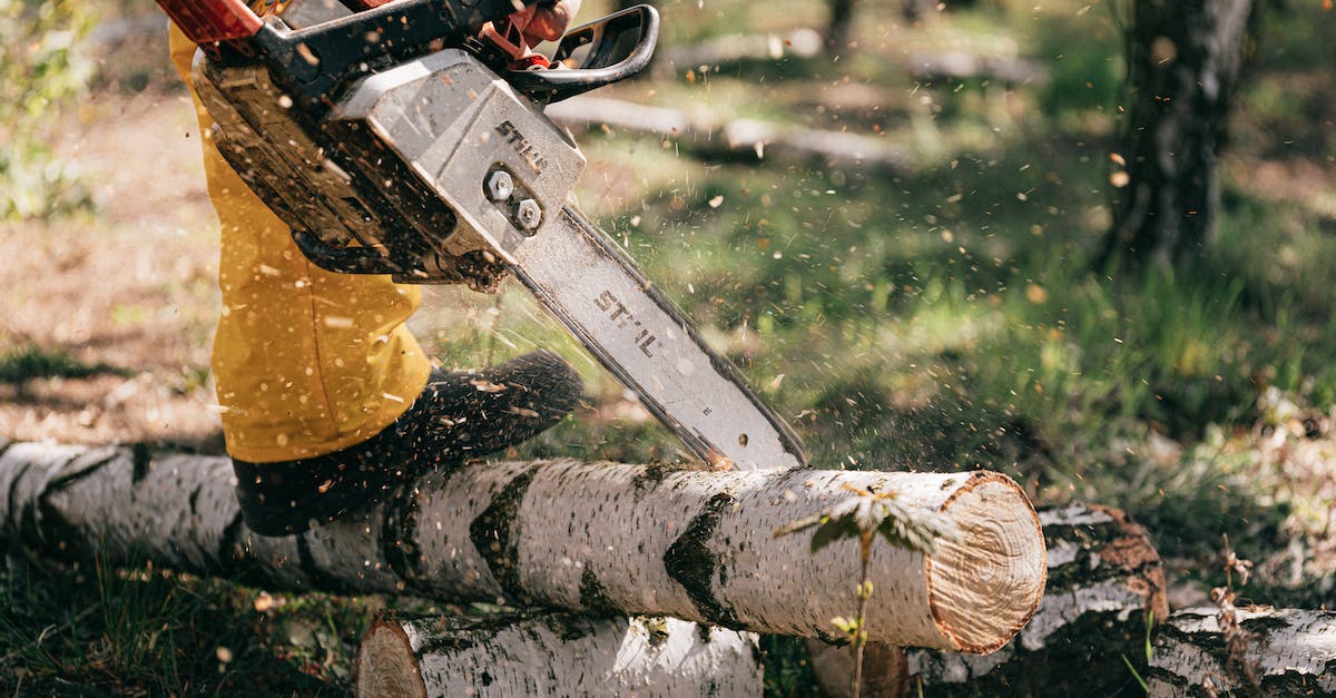 How to use the wire cutter tool? - Photo of Person Using Chainsaw How to use the wire cutter tool? - Photo of Person Using Chainsaw