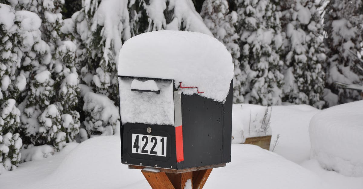 Hurtworld - Options for not freezing to death? - Black and White Mail Box on Snow Covered Ground