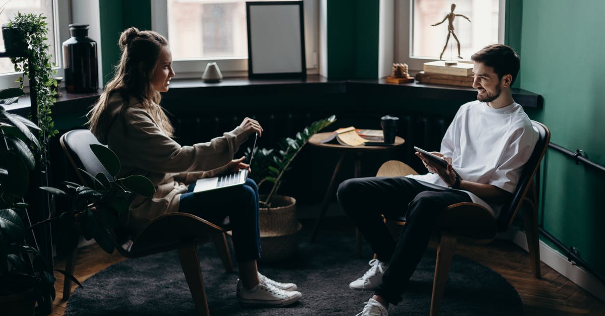 I.9 doesn't work [duplicate] - Man and Woman Sitting on Black Wooden Bench