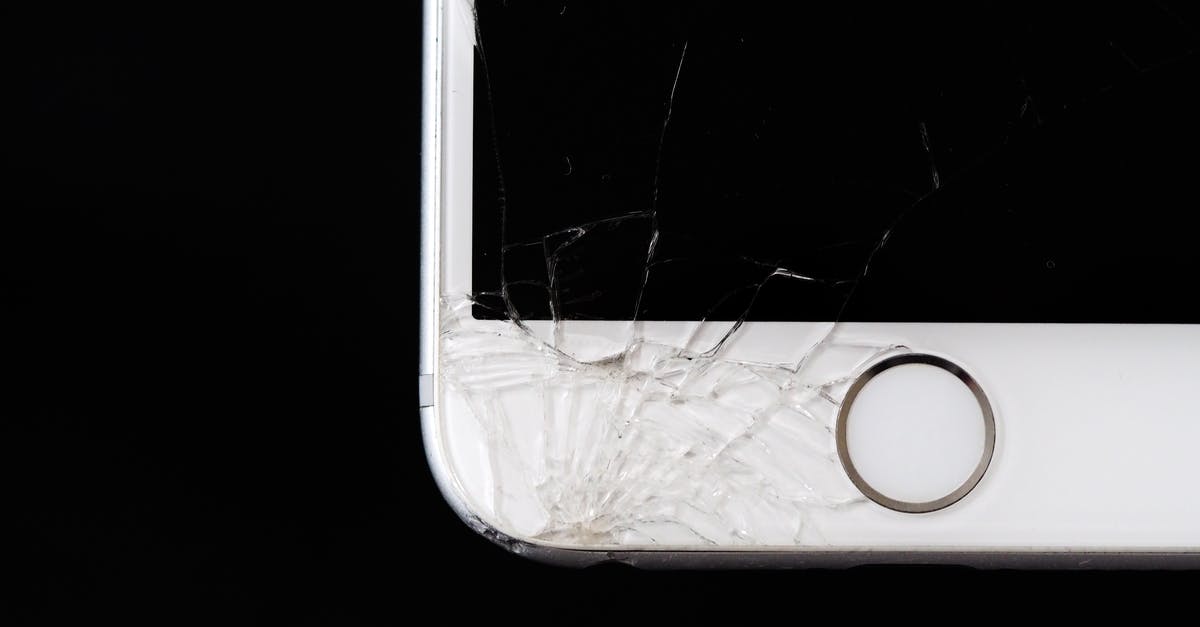 I broke my Spore saves - Close-up Photo of Iphone Tempered Glass I broke my Spore saves - Close-up Photo of Iphone Tempered Glass