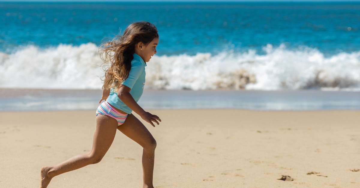 I have a problem with running minecraft - A Young Girl Running on the Beach I have a problem with running minecraft - A Young Girl Running on the Beach