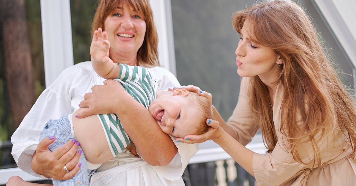 I have an iPod Touch 5th gen. Can I play Pokemon Go? - Middle aged female holding pretty little boy and mother patting him on head