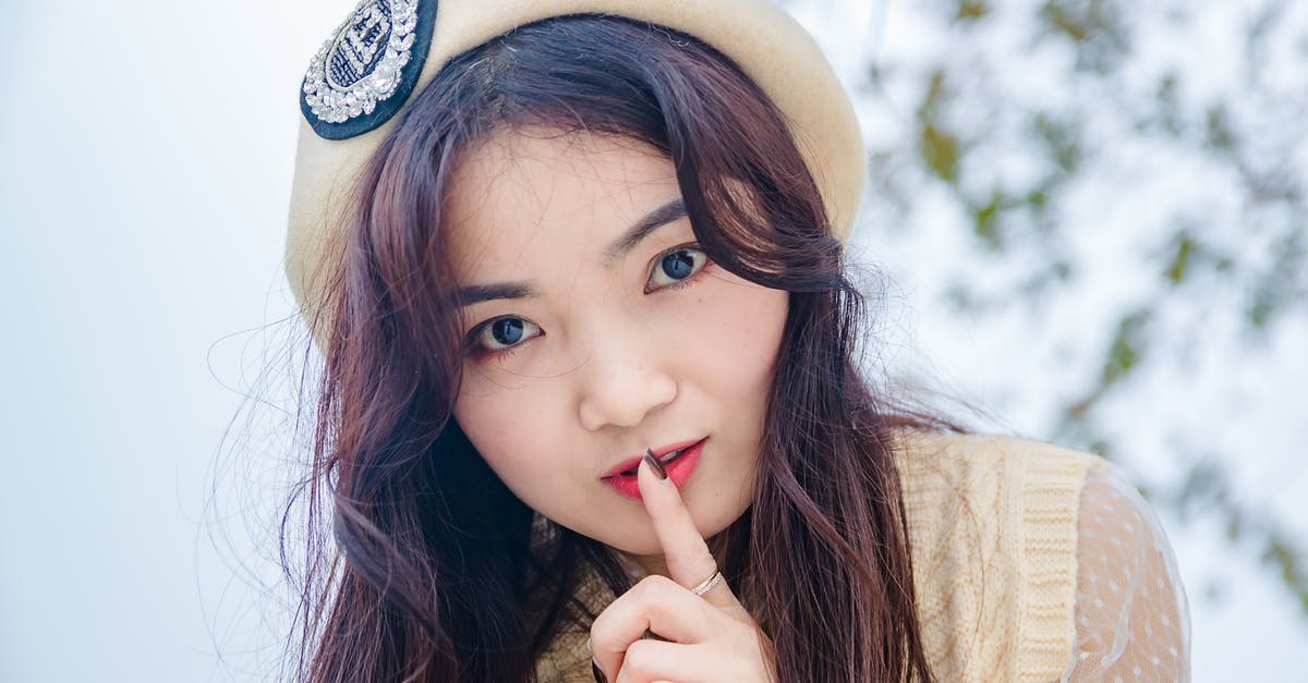 I keep getting signed out - Portrait of Woman Keep Finger at Lips