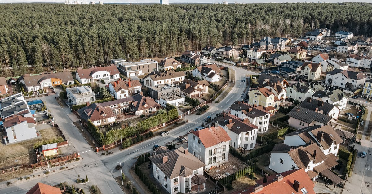 I lost my village and forgot the password - Aerial View of City