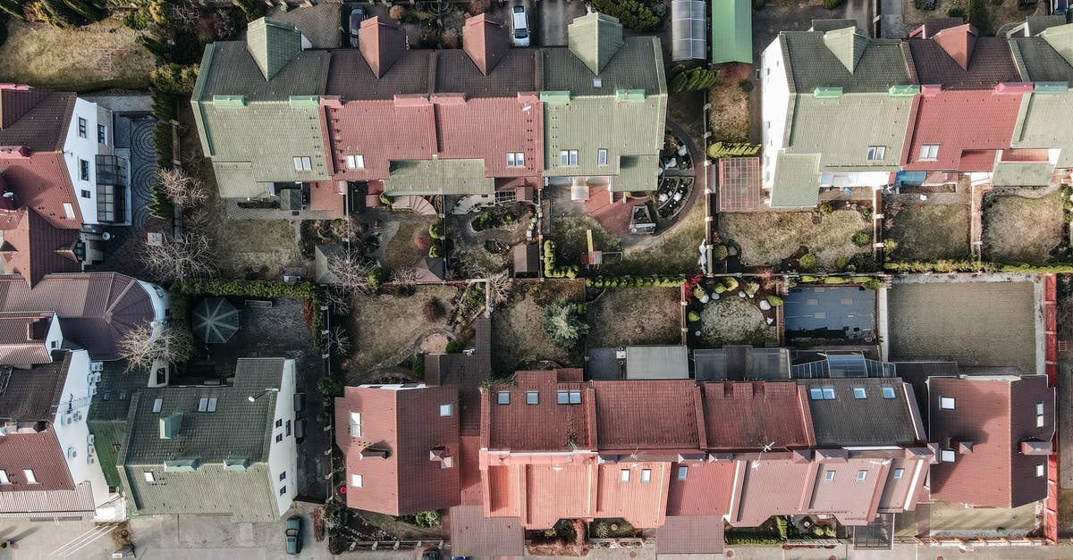 I lost my village and forgot the password - Aerial View of Red and White Houses