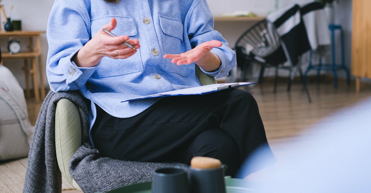 I need some help with this question - Crop psychologist consulting patient in office I need some help with this question - Crop psychologist consulting patient in office
