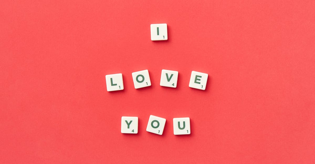 I need to get rid of something I did on the powersave! - White and Red Letter Blocks