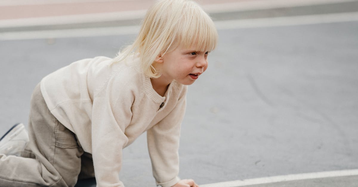 I started to play Skyrim, but all the save files are deleted [duplicate] - Cute little boy crawling on playground