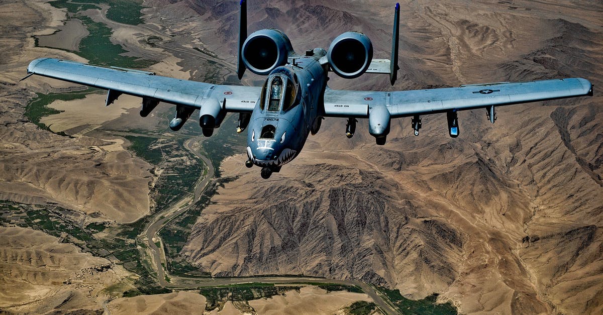 If I fly around mountains, can AA still damage my planes? - Gray Jet Fighter Flying Above Brown Mountain If I fly around mountains, can AA still damage my planes? - Gray Jet Fighter Flying Above Brown Mountain