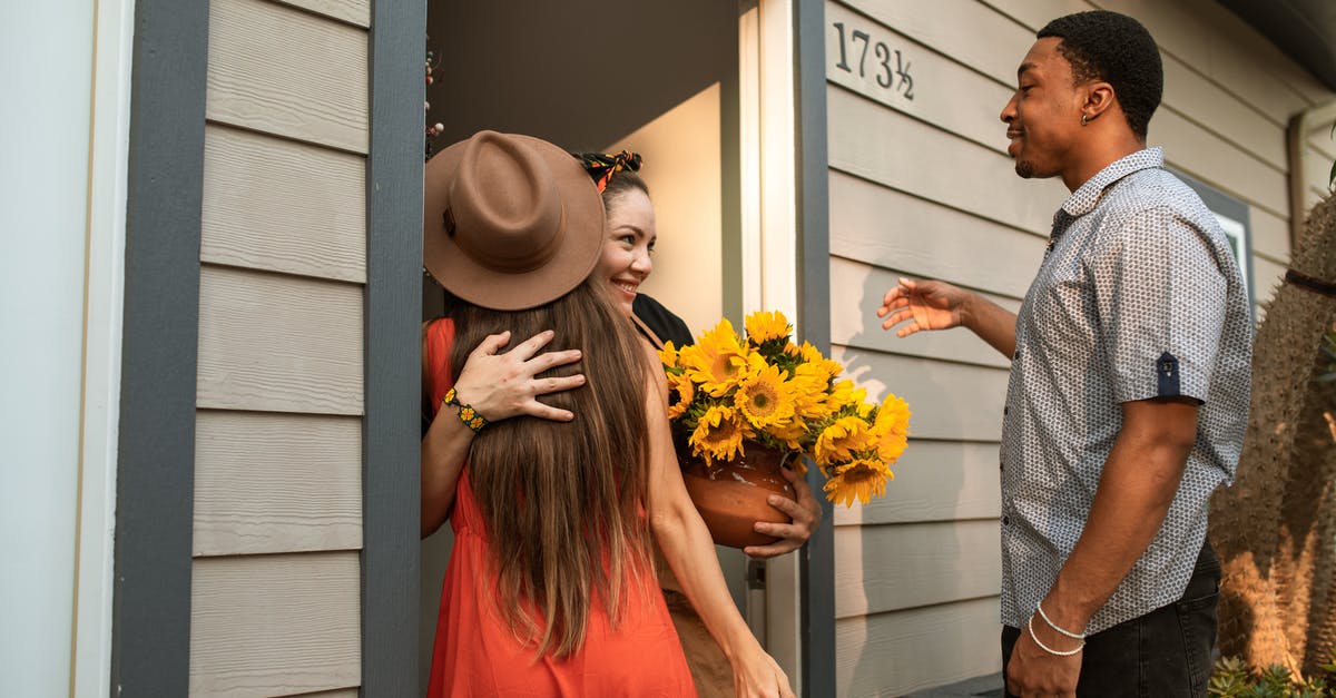 If I have guests at my entrance and in my queue, which are chosen first? - A Group of Friends Greeting Each Other If I have guests at my entrance and in my queue, which are chosen first? - A Group of Friends Greeting Each Other