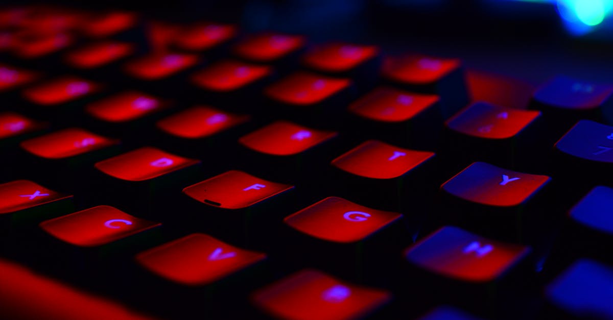 In Level 5-3, where do I use the final red key? - Close-up of Computer Keyboard