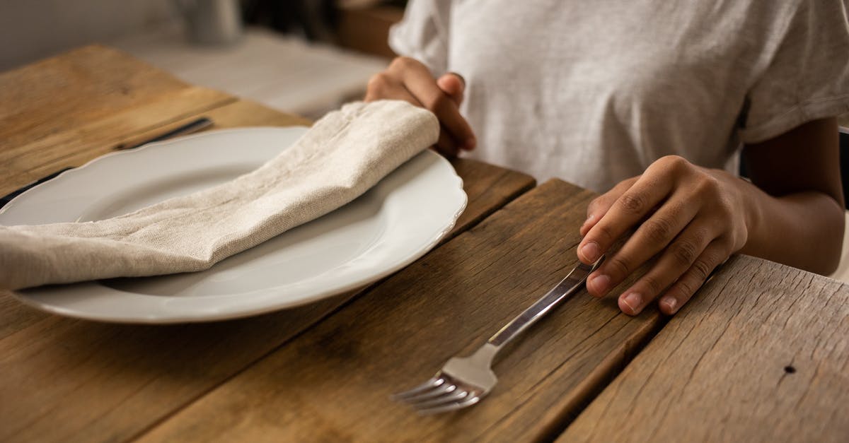 In what manner the killed enemies disappear in Witcher 3? - Unrecognizable person at table with plate In what manner the killed enemies disappear in Witcher 3? - Unrecognizable person at table with plate