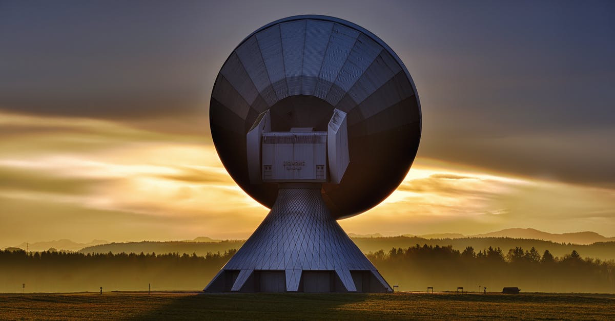 Increasable and decreasable signal strengths - White Satellite Dish Increasable and decreasable signal strengths - White Satellite Dish