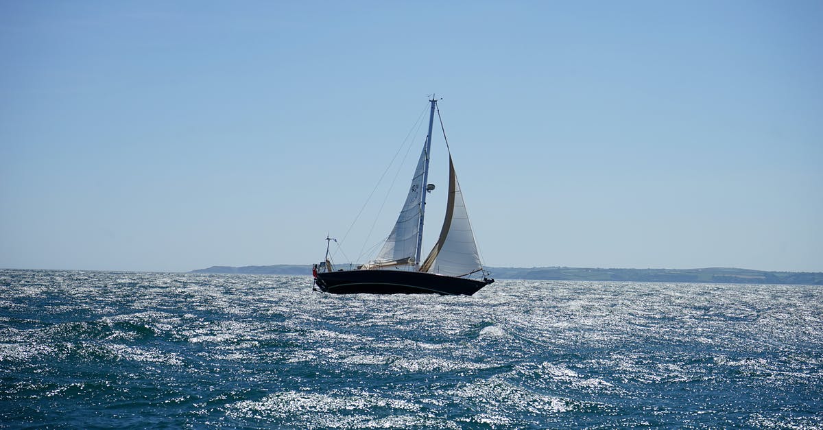 Increase boat speed in Witcher 3 - White and Black Sail Boat on Ocean Increase boat speed in Witcher 3 - White and Black Sail Boat on Ocean