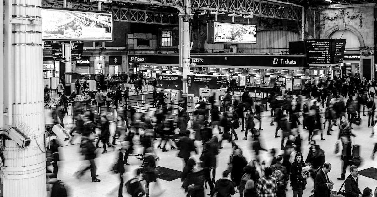 Increase population with Radio Station / Advantage over pregnancy? - Grayscale Photography of People Walking in Train Station Increase population with Radio Station / Advantage over pregnancy? - Grayscale Photography of People Walking in Train Station