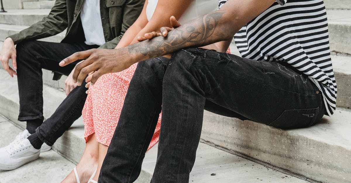 Ingress factions: only appears to be one group in my city - Crop faceless multiethnic millennials relaxing on steps Ingress factions: only appears to be one group in my city - Crop faceless multiethnic millennials relaxing on steps