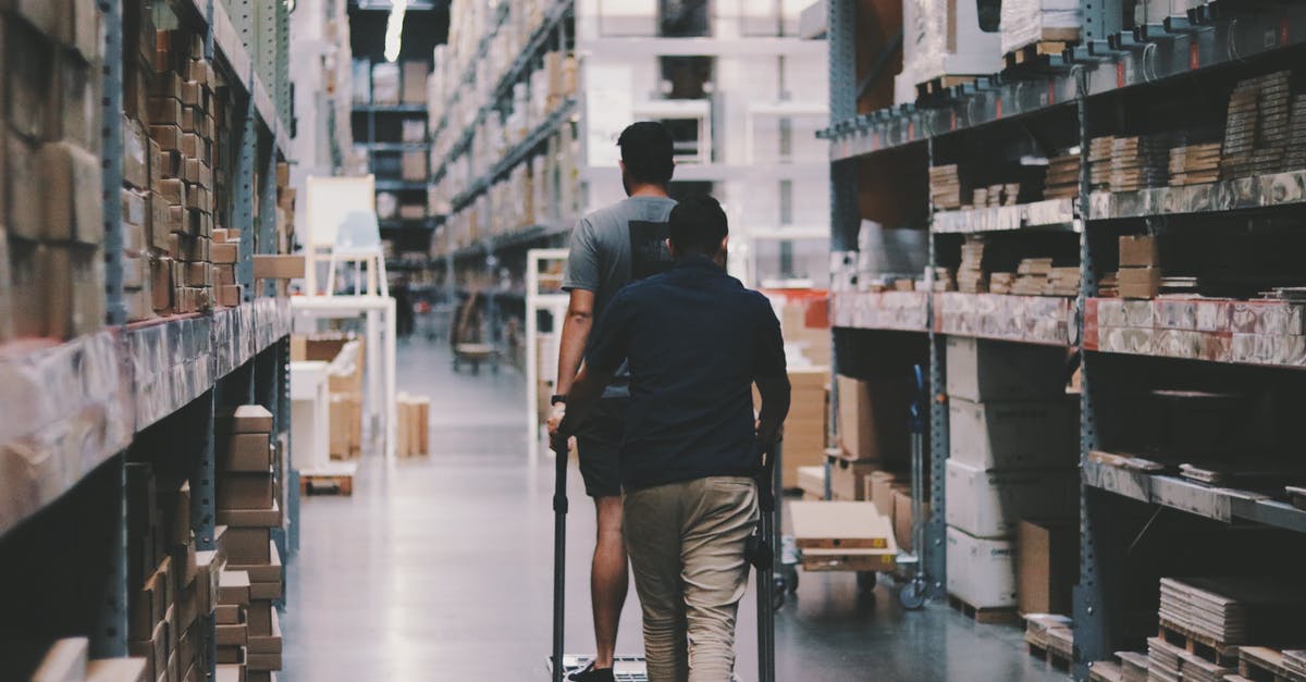 Ingress Inventory accounts. - Men Going Around a Warehouse Ingress Inventory accounts. - Men Going Around a Warehouse