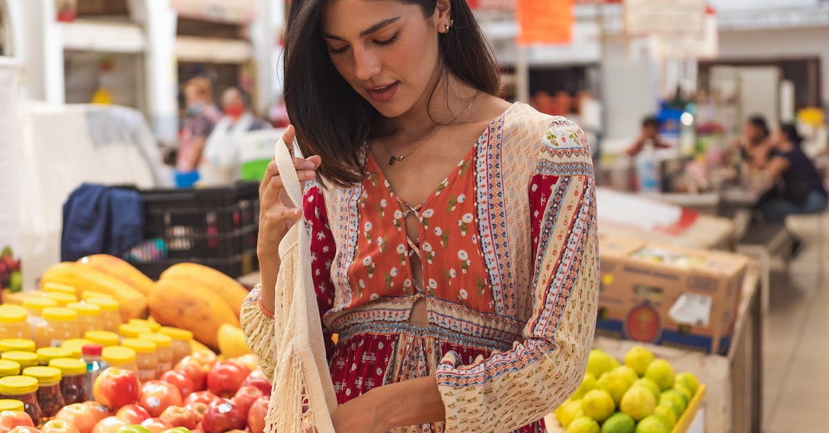 Ingress linking when carrying multiple keys - Woman in Printed Dress Holding a Net Bag