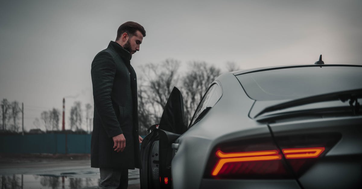 Inventory opening and closing - Man in Black Coat Standing Beside Black Car
