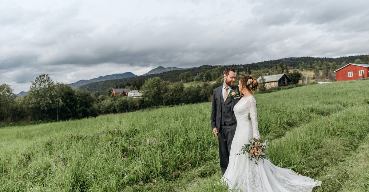 Investing after marriage - Free stock photo of bride, couple, dress