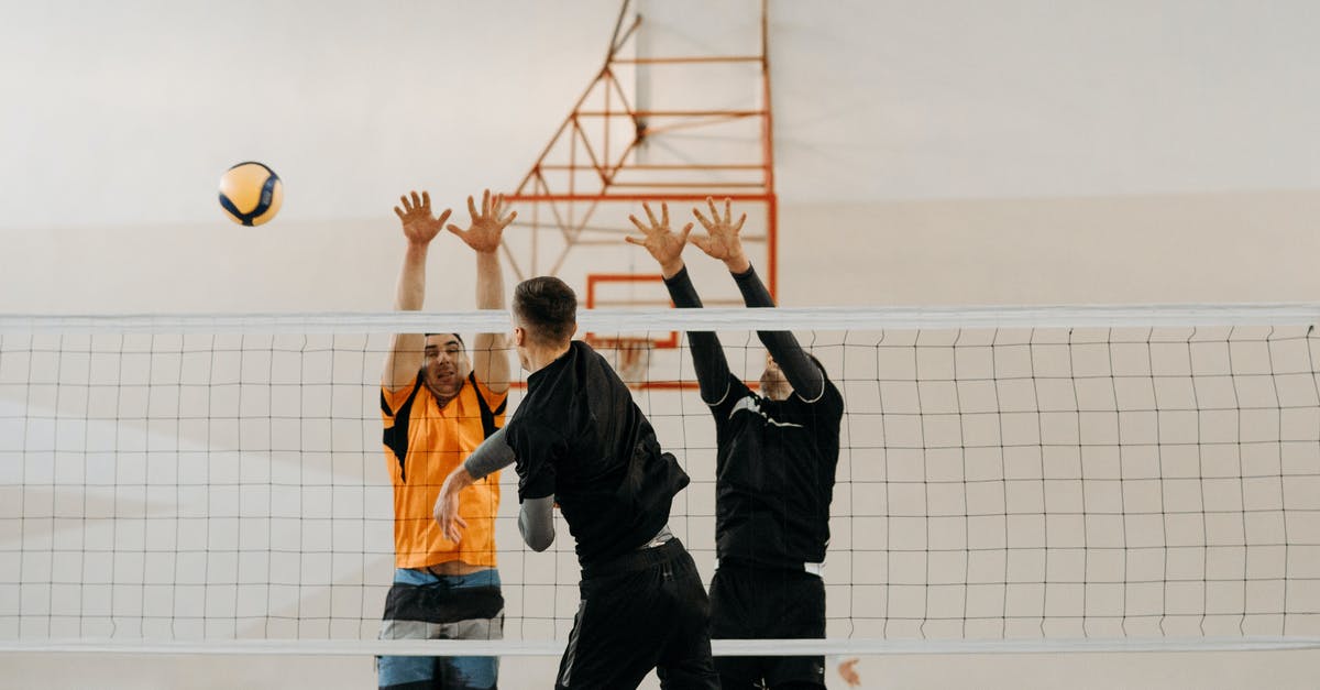 Is blocking the ultimate strategy? - Volleyball Players Spiking a Ball Through Blockers 
