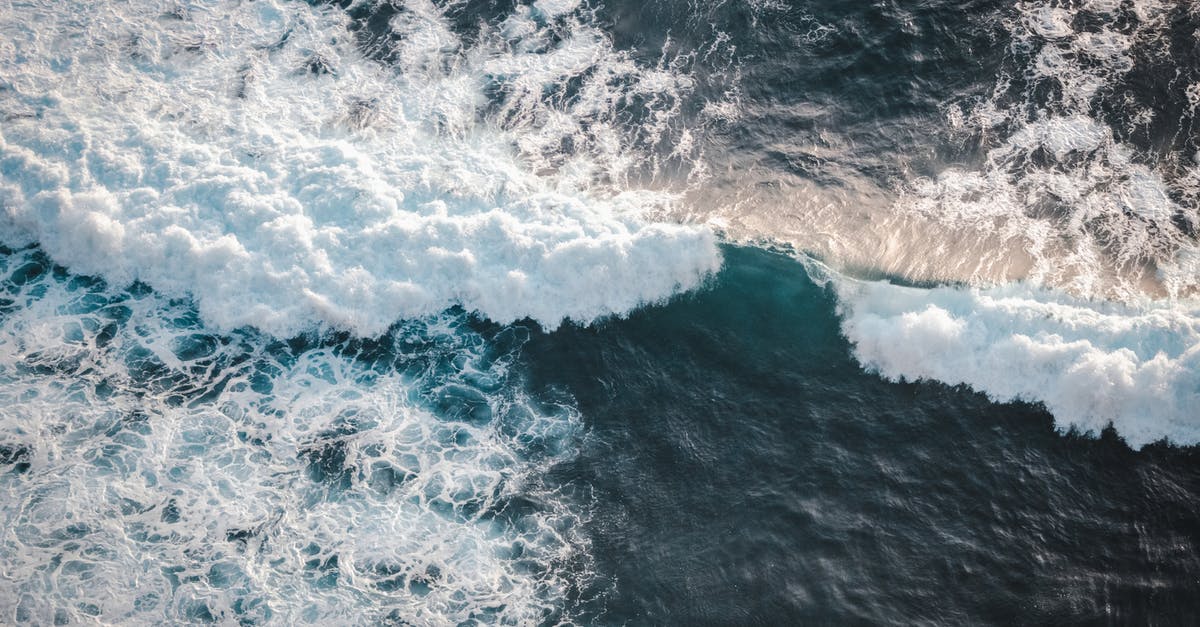 Is damage from defending Pokemon normalized for slow and fast attacks? - Stormy ocean with foamy waves in daylight