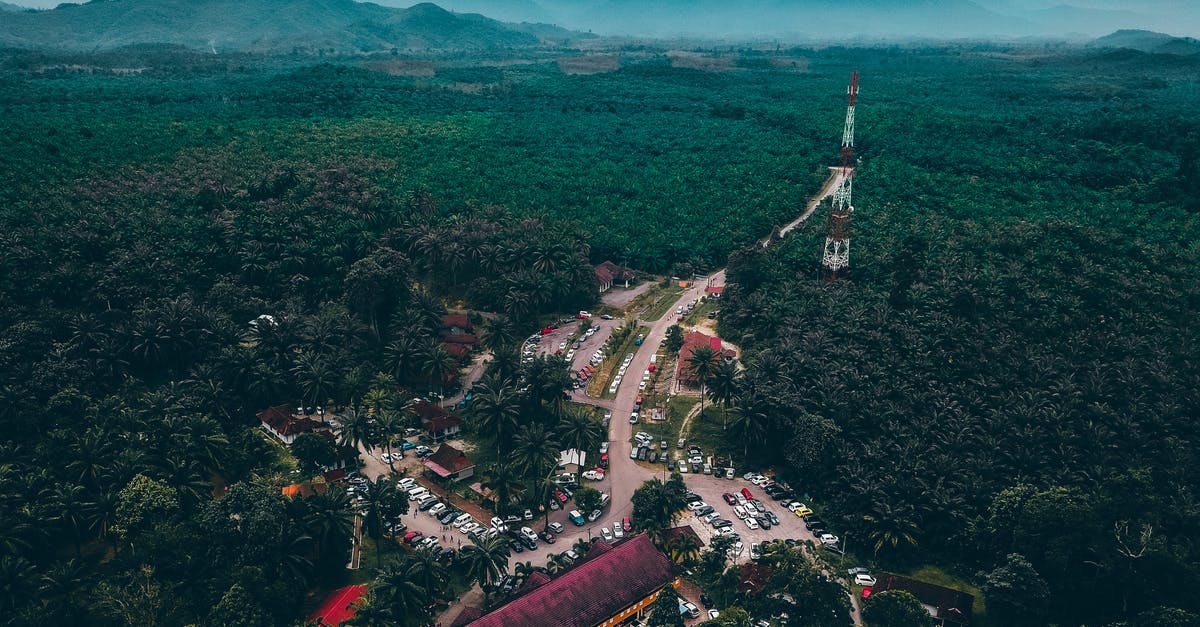Is Dr. Ned Dr. Zed in Disguise or is This Simply a Recurring Gag? - Breathtaking landscape of residential houses in tropical jungle