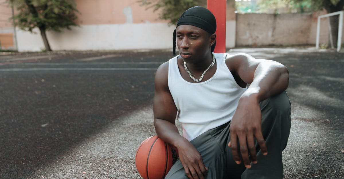 Is having a prison yard completely necessary? - Man Sitting with Basketball