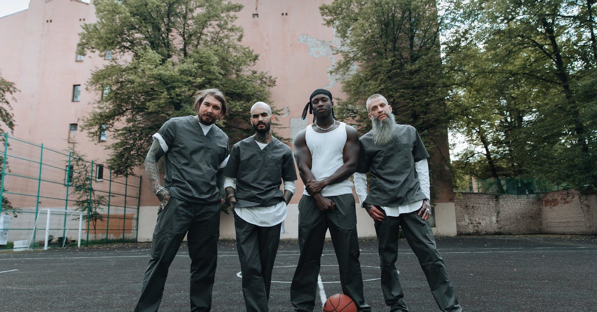 Is having a prison yard completely necessary? - Four Man Standing on Yard