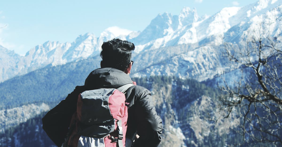 Is Ice Climber limited to level 60? - Photography of Man in Black Hooded Jacket and Red Backpack Facing Snow Covered Mountain