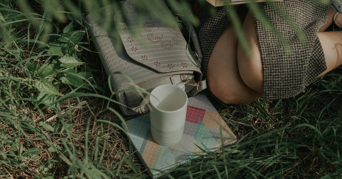 Is it a bug if my bag and my journal are contradicting? - Notebook on Grass Is it a bug if my bag and my journal are contradicting? - Notebook on Grass