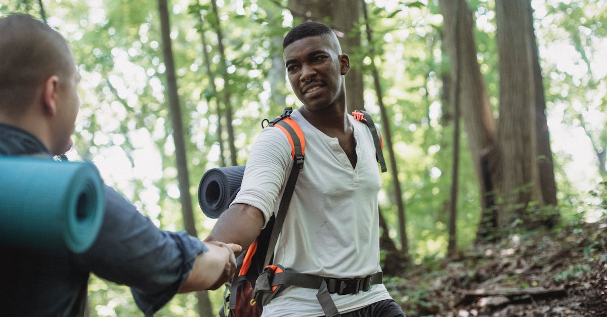 Is it always possible to reach a Wandering Box? - African American hiker helping man to climb up