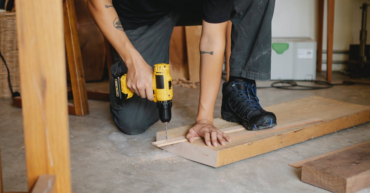 Is it possible to automate the crafting or repair of Tinkers' Construct tools? - Man drilling piece of wooden with screwdriver Is it possible to automate the crafting or repair of Tinkers' Construct tools? - Man drilling piece of wooden with screwdriver
